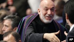 Afganistan Devlet Başkanı Hamid Karzai Chicago'da düzenlenen son NATO zirvesinde