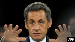 Fransa Cumhurbaşkanı Nicolas Sarkozy