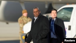 U.S. Secretary of Defense Lloyd Austin visits South Korea